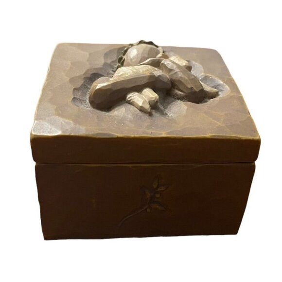 Willow Tree 2004 Peace on Earth Trinket Box Susan Lordi 3" - Picture 2 of 12